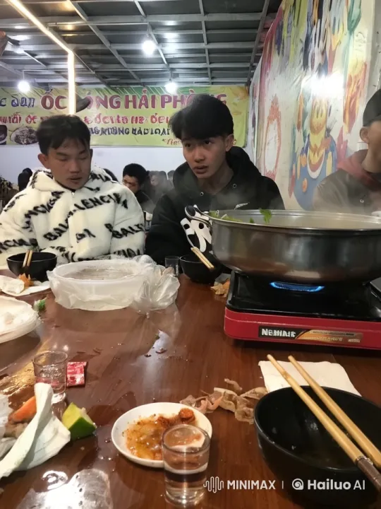 Martial Arts Display in Vietnamese Restaurant Setting – AI Generated Video | Hailuo AI