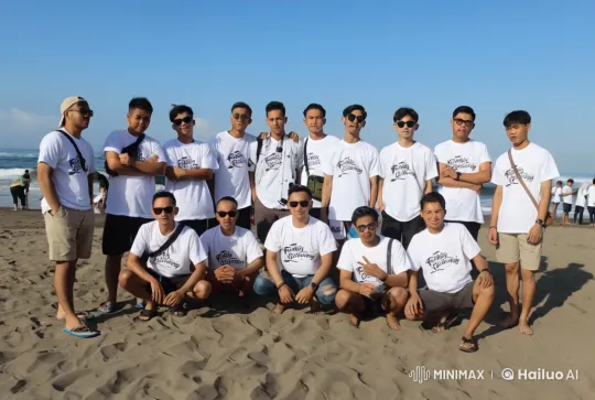 Family Gathering: Beachside Kung Fu Display – AI Generated Video | Hailuo AI
