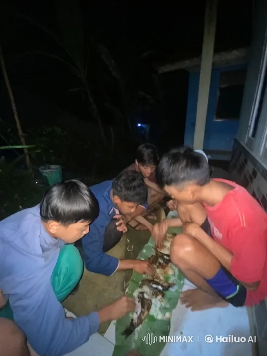 Boys Display Impressive Kungfu Skills in Nighttime Game – AI Generated Video | Hailuo AI