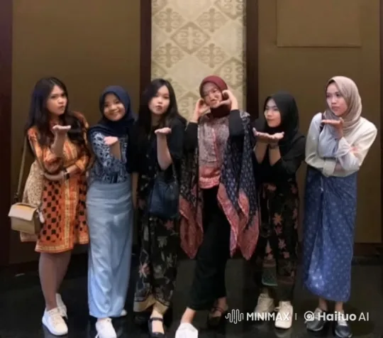 Six Young Women Perform Synchronized Kungfu in Traditional and Modern Styles – AI Generated Video | Hailuo AI