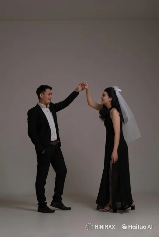 Choreographed Kungfu Battle Between Man and Woman – AI Generated Video | Hailuo AI