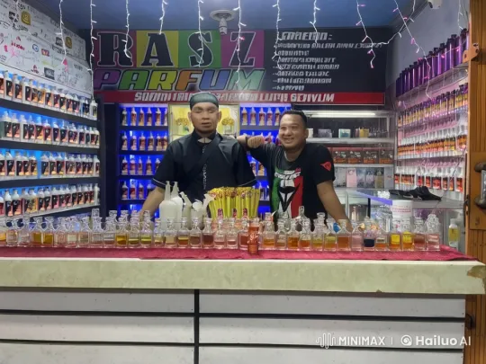 Kung Fu Duel in a Perfume Shop Setting – AI Generated Video | Hailuo AI