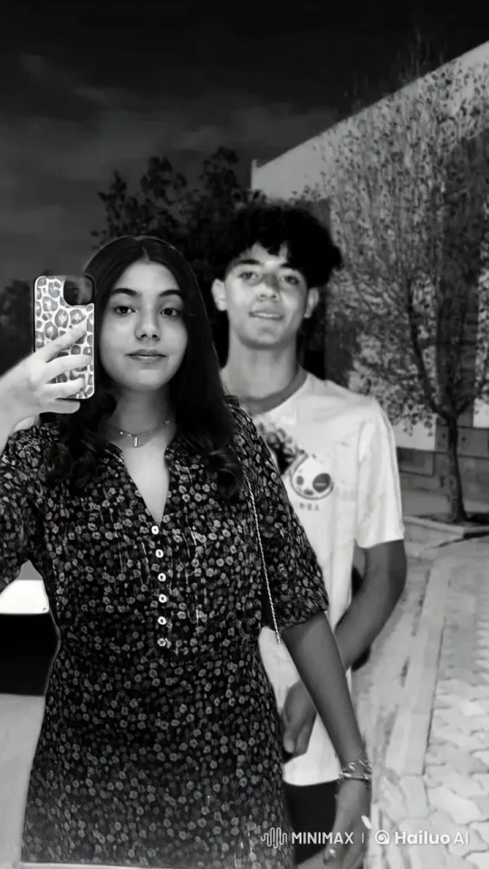 Couple Shares Tender Moment at Night – AI Generated Video | Hailuo AI