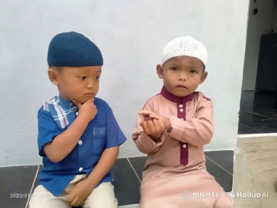 Children's Playful Kungfu Fight in Traditional Attire – AI Generated Video | Hailuo AI