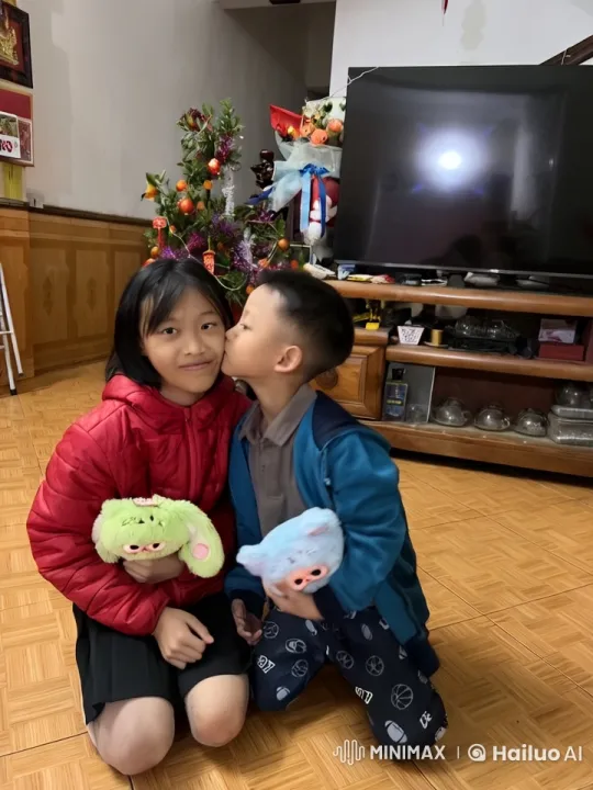 Children's Imaginative Play Fight in Cozy Living Room – AI Generated Video | Hailuo AI