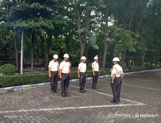 Security Team Performs Synchronized High Jump Kicks in Nature – AI Generated Video | Hailuo AI
