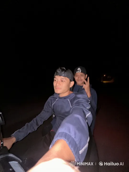 Nighttime Kung Fu Display with Motorcycle Support – AI Generated Video | Hailuo AI