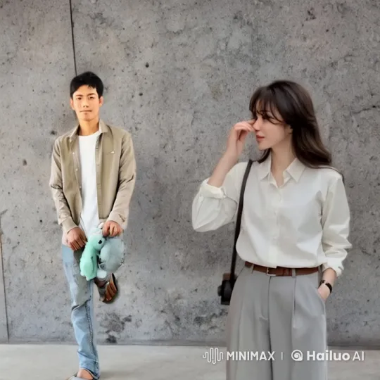 Affectionate Couple Sharing a Loving Moment – AI Generated Video | Hailuo AI