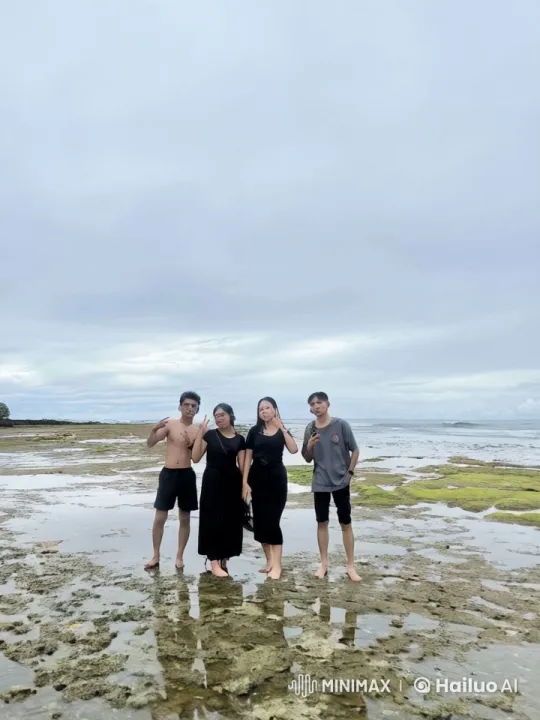 Kungfu Masters Showcase Skills on Rocky Shoreline – AI Generated Video | Hailuo AI
