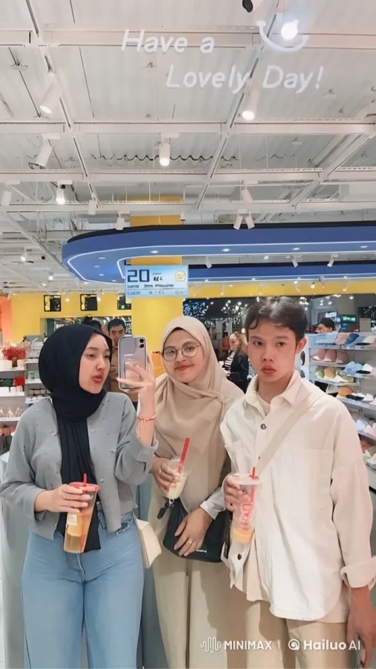 Friends Perform Kung Fu in Supermarket – AI Generated Video | Hailuo AI