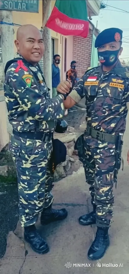 Military Handshake Symbolizing Camaraderie and Agreement – AI Generated Video | Hailuo AI