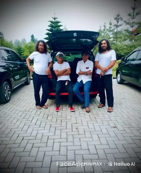 Kungfu Fight in Parking Area with Greenery Background – AI Generated Video | Hailuo AI