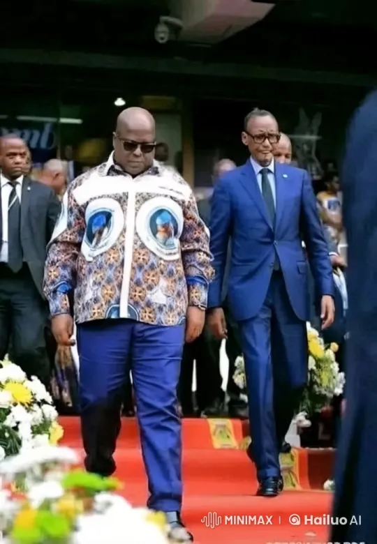 Formal Event: Men in Colorful Attire Walk Red Carpet – AI Generated Video | Hailuo AI