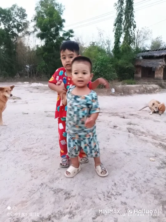 Children Play Kung Fu in Rural Nature Setting – AI Generated Video | Hailuo AI