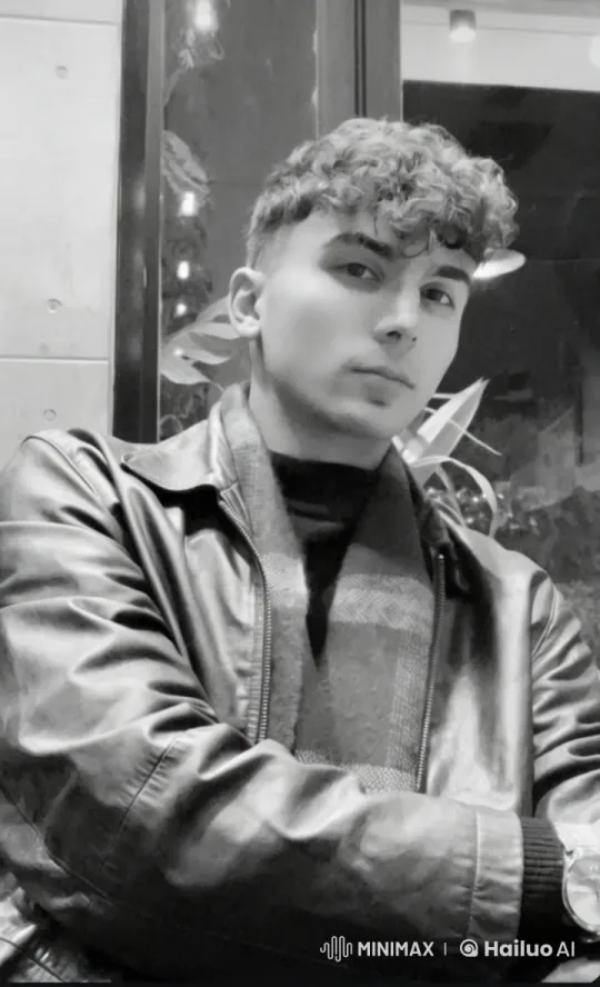 Contemplative Man Smoking by Night with Reflective Window – AI Generated Video | Hailuo AI