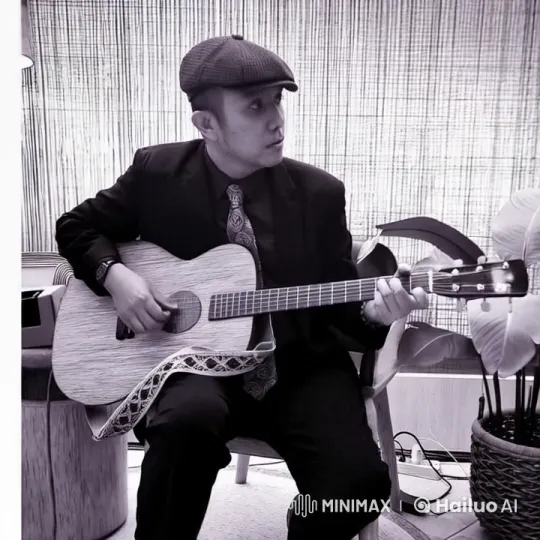 Music Meets Martial Arts: Guitarist's Kungfu Performance – AI Generated Video | Hailuo AI