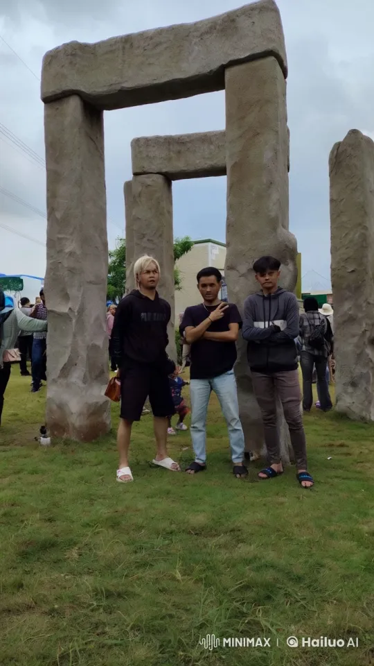 Martial Artists Showcase Skills at Stonehenge-like Setting – AI Generated Video | Hailuo AI
