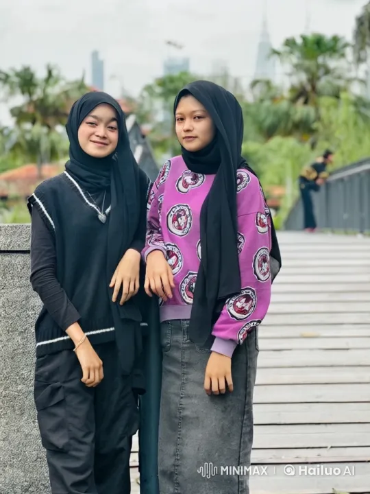 Hijab-Wearing Women Engage in Dynamic Kungfu Fight – AI Generated Video | Hailuo AI