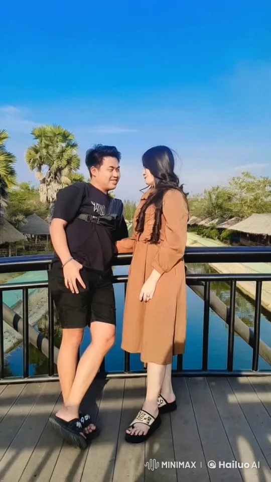 Dynamic Kungfu Routine on Scenic Bridge – AI Generated Video | Hailuo AI