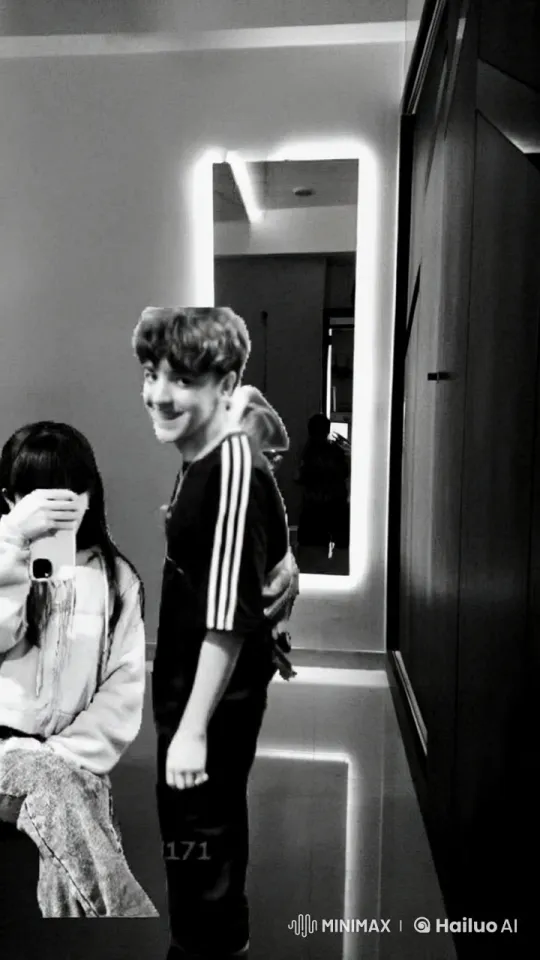 Affectionate Hug Captured in Modern Setting – AI Generated Video | Hailuo AI