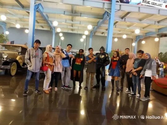 Vintage Museum Setting: Superheroes in Dynamic Martial Arts Fight – AI Generated Video | Hailuo AI
