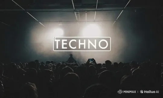 High-Energy Techno Night at Vibrant Nightclub – AI Generated Video | Hailuo AI