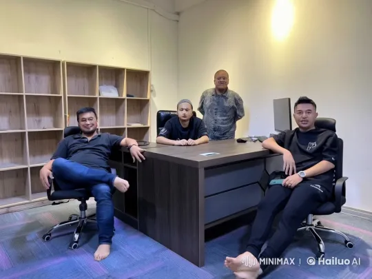 Traditional Chinese Martial Arts in Modern Office Setting – AI Generated Video | Hailuo AI