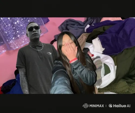 Romantic Moment Captured in a Cozy Room – AI Generated Video | Hailuo AI