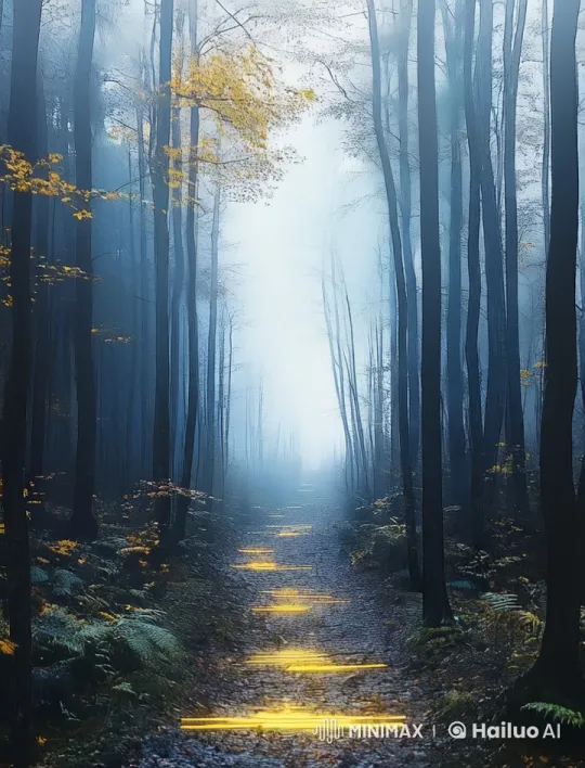 Mystical Forest Retreat: A Serene Autumn Journey – AI Generated Video | Hailuo AI