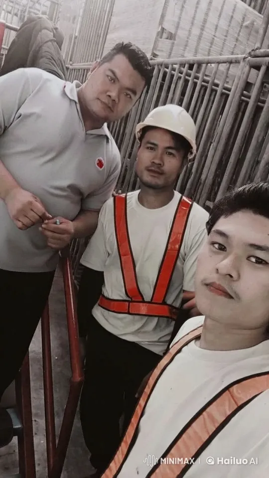 Martial Artists Perform Dynamic Choreography in Industrial Setting – AI Generated Video | Hailuo AI