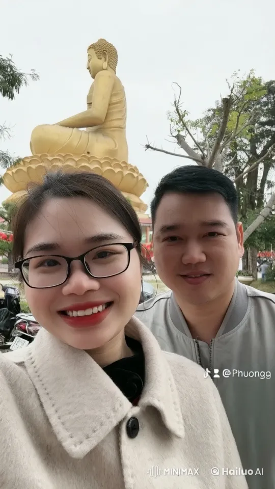 Martial Arts Performance in Front of Buddha Statue – AI Generated Video | Hailuo AI