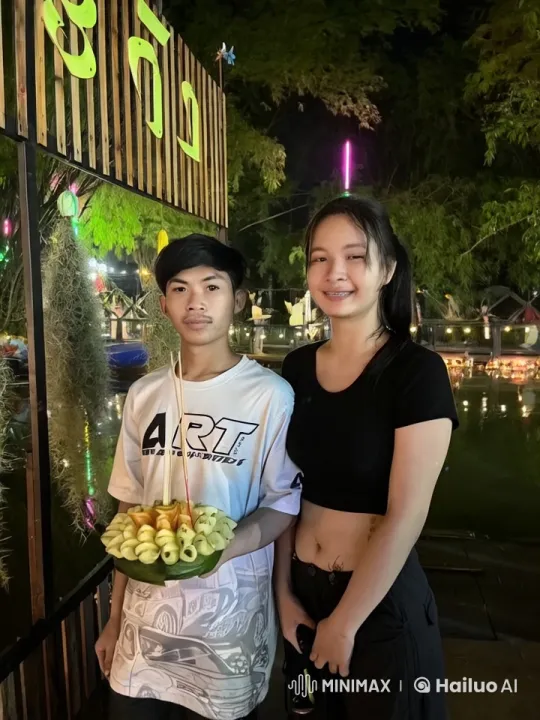Nighttime Kungfu Duel in Illuminated Outdoor Setting – AI Generated Video | Hailuo AI