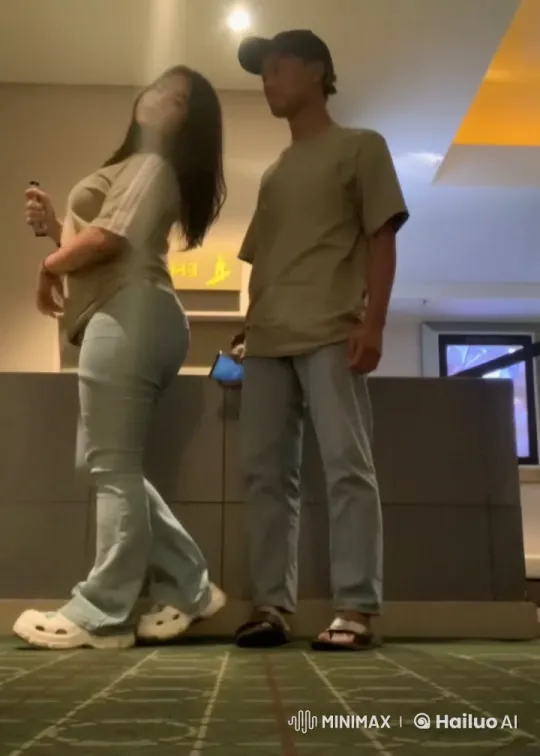 Traditional Chinese Kung Fu Display in Lobby Setting – AI Generated Video | Hailuo AI