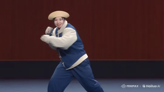 Combat Techniques: Kungfu Kicks and Punches – AI Generated Video | Hailuo AI