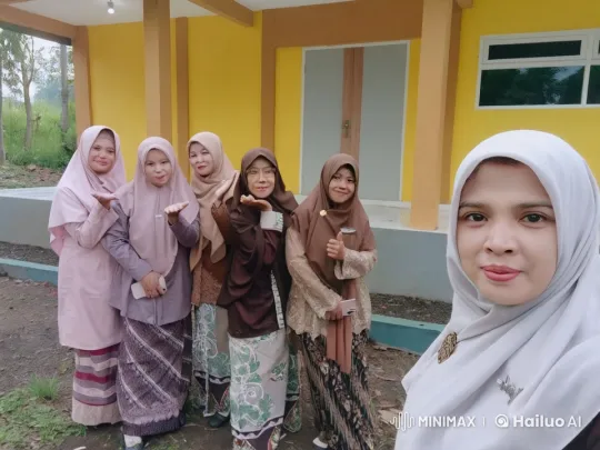 Five Women Perform Graceful Kung Fu in Front of Yellow Building – AI Generated Video | Hailuo AI