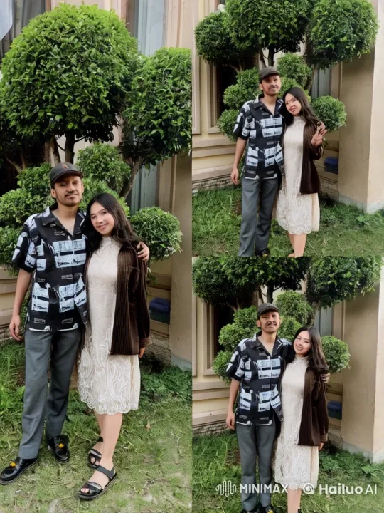 Couple Showcases Martial Arts in Serene Garden Setting – AI Generated Video | Hailuo AI