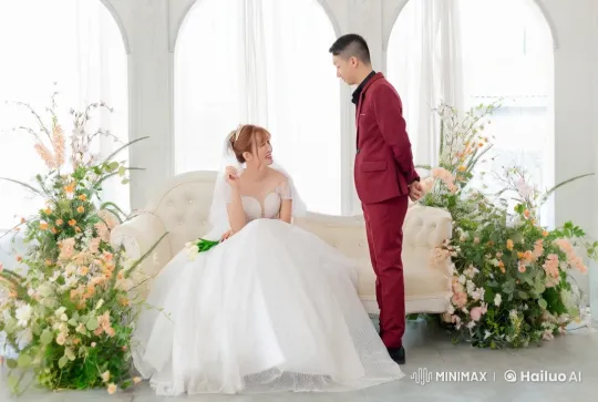 Wedding Martial Arts Performance Blends Romance and Kungfu – AI Generated Video | Hailuo AI