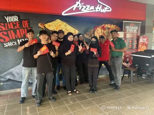 Martial Arts Performance in Front of Pizza Hut – AI Generated Video | Hailuo AI