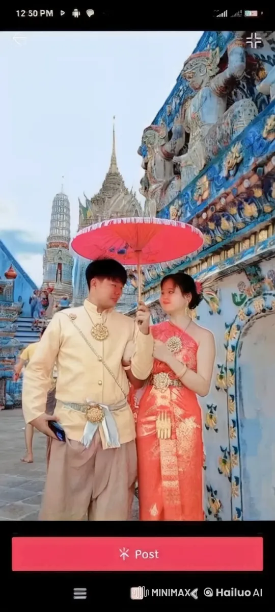 Thai Martial Arts Fusion with Temple Setting – AI Generated Video | Hailuo AI