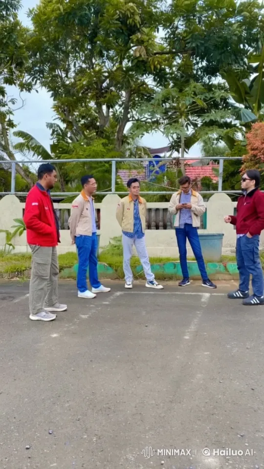 Five Friends Enjoy Playful Kung Fu in Tropical Setting – AI Generated Video | Hailuo AI