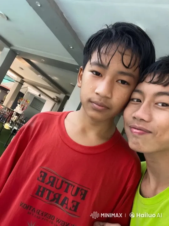 Boys in Red and Green T-Shirts Demonstrate Kung Fu Skills – AI Generated Video | Hailuo AI