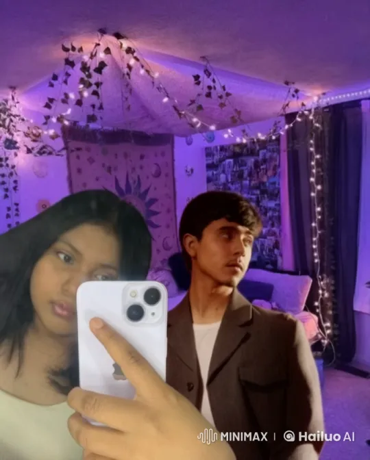 Romantic Moment Captured in a Cozy Bedroom Setting – AI Generated Video | Hailuo AI