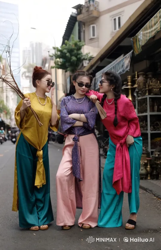 Traditional Attire Blends with Thrilling Street Martial Arts Demo – AI Generated Video | Hailuo AI