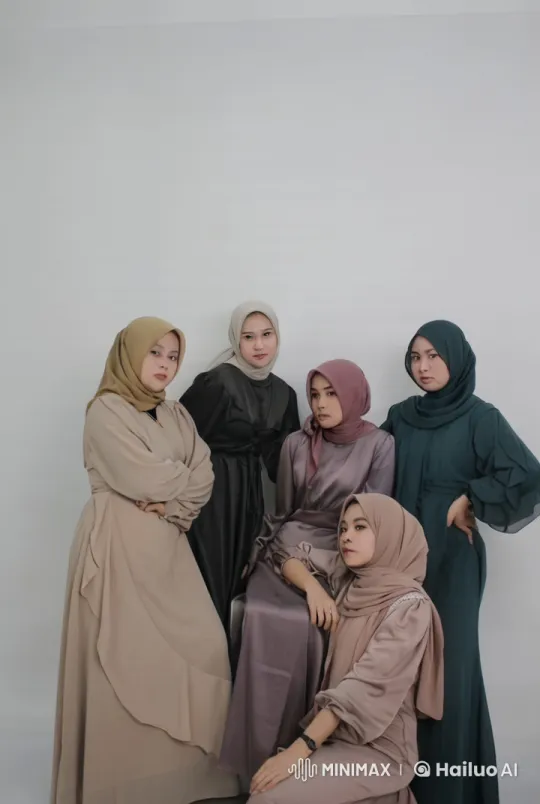 Stylish Hijabi Women Display Kungfu Mastery – AI Generated Video | Hailuo AI