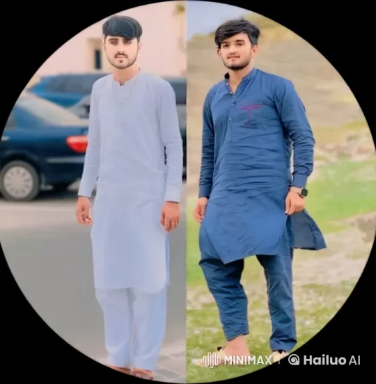 Two Men in Traditional Attire Share an Intimate Moment – AI Generated Video | Hailuo AI