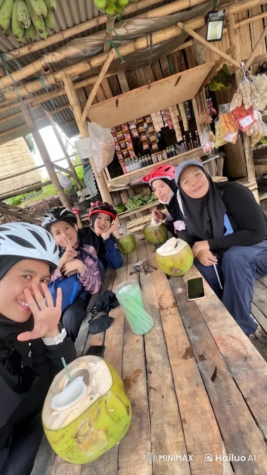 Friends Enjoy Coconuts, Practice Kungfu in Rustic Hut – AI Generated Video | Hailuo AI