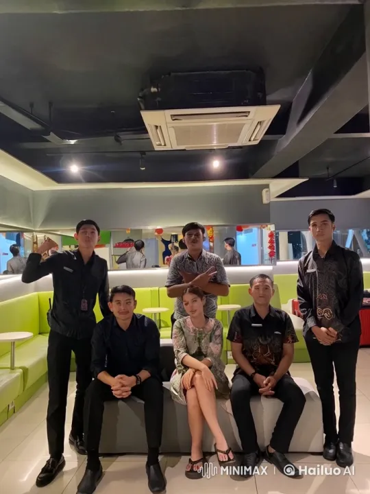 Kung Fu Fighters Showcase Skills in Lounge Setting – AI Generated Video | Hailuo AI