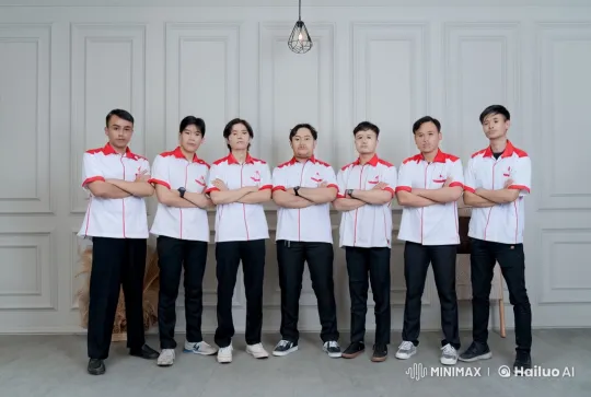 Chinese Kungfu Performance by Seven Men – AI Generated Video | Hailuo AI