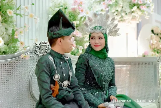 Traditional Attire Kung Fu Wedding Performance – AI Generated Video | Hailuo AI
