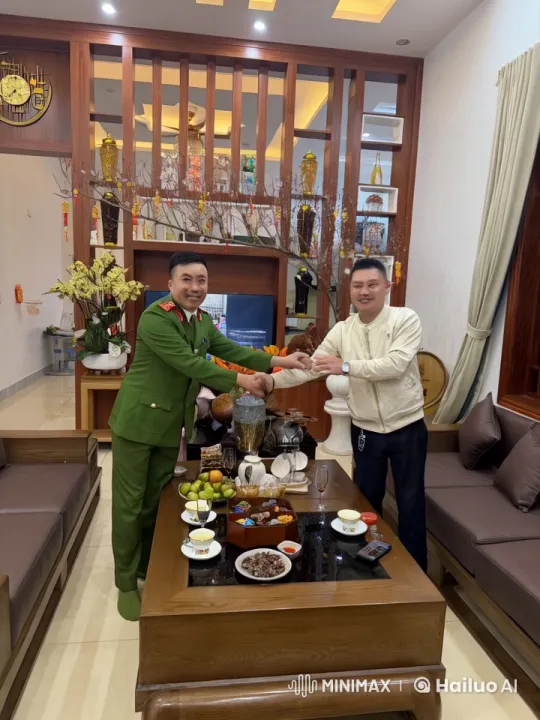 Festive Living Room Transforms into Intense Kung Fu Scene – AI Generated Video | Hailuo AI